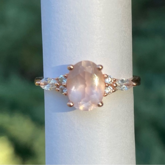 Rose Quartz Ring - Picture 5 of 14